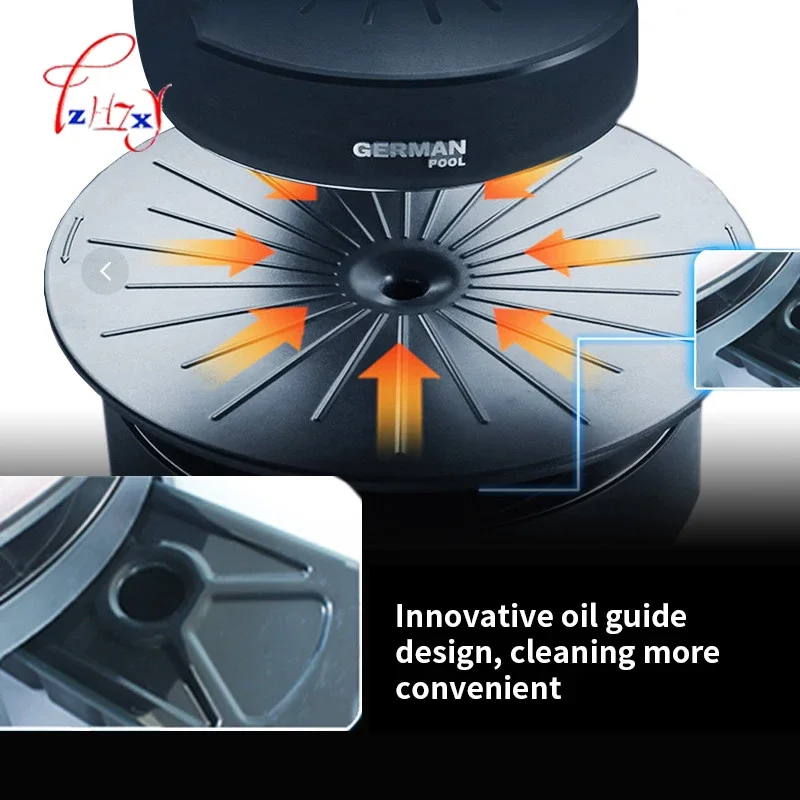 Forno eletrônico sem fumaça doméstico, Forno elétrico antiaderente para churrasco, KQB-315