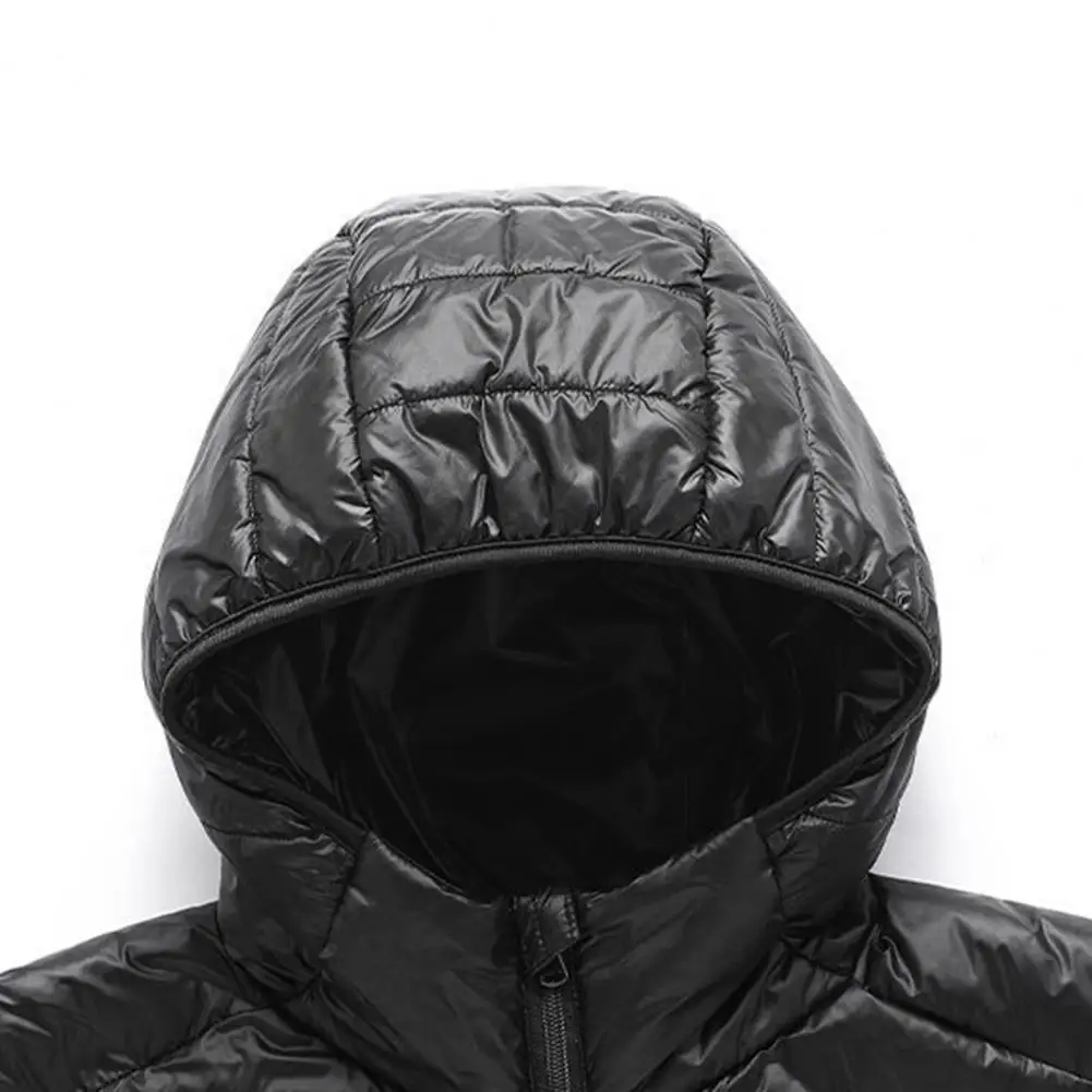 

New Autumn And Winter Down Jacket Men's Fashion Hooded Super Light Warm Slim Coat Down Jacket Men's Coat