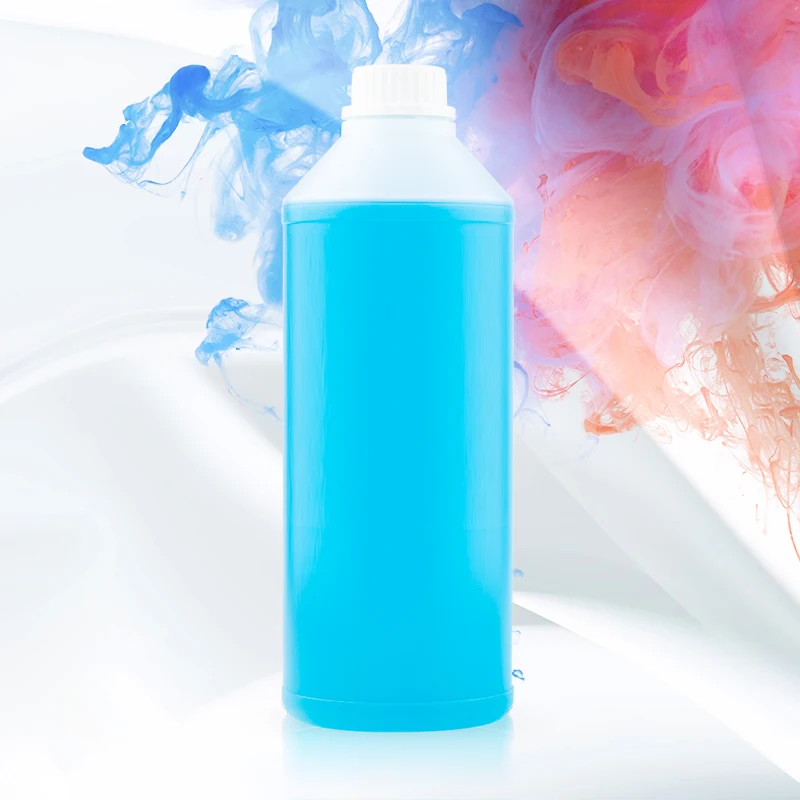 Blue 1000ml DTF Ink Cleaning Solution Strong Cleaning for Epson DX4 DX5 DX7 L1800 L805 L800 1390 I3200 DTF cleaning Liquid