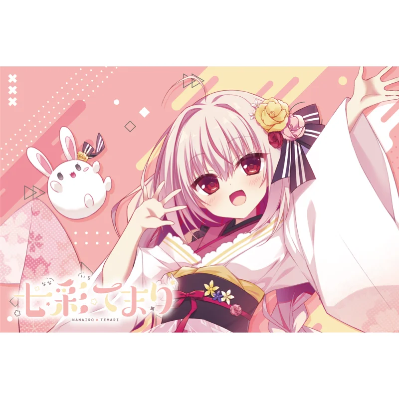 VTuber HaConnect Summer Theme Amami Kohinata Chiko rectangle Acrylic Stand Model Plate Keychains desk decorations about 15CM
