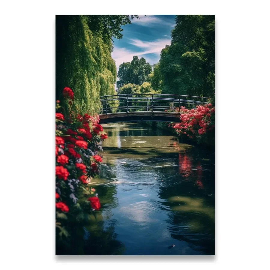 

Пазлы-головоломки «Маленький мост над рекой» (500/1000/1200/2000 элементов) – семейные игры для игровой комнаты, спальни, подарки, декор для дома