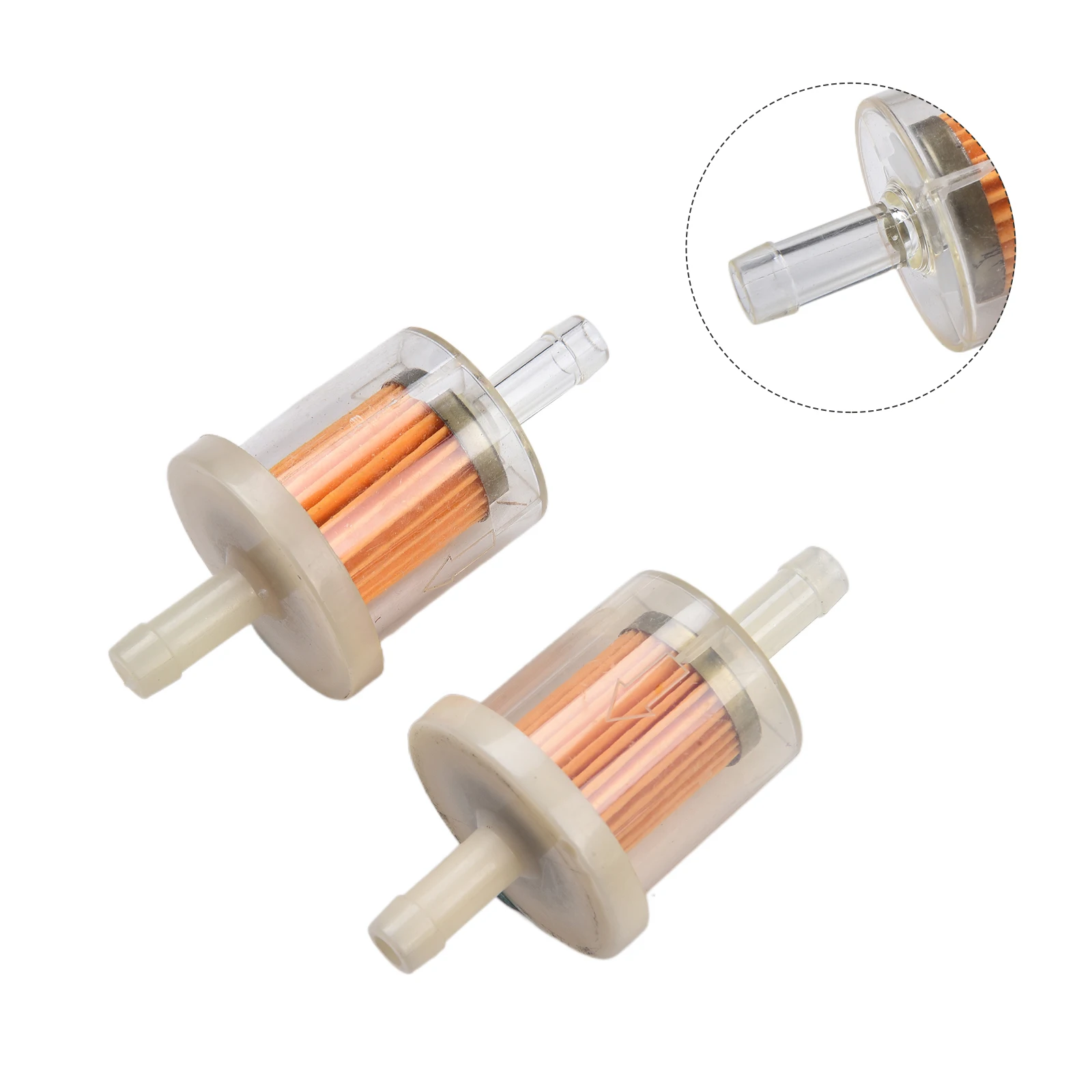 

2pcs Fuel Filter Suitable For 691035 5065 49019 7001 Lawn Mower Grass Trimmer Fuel System Garden Power Tools Accessories