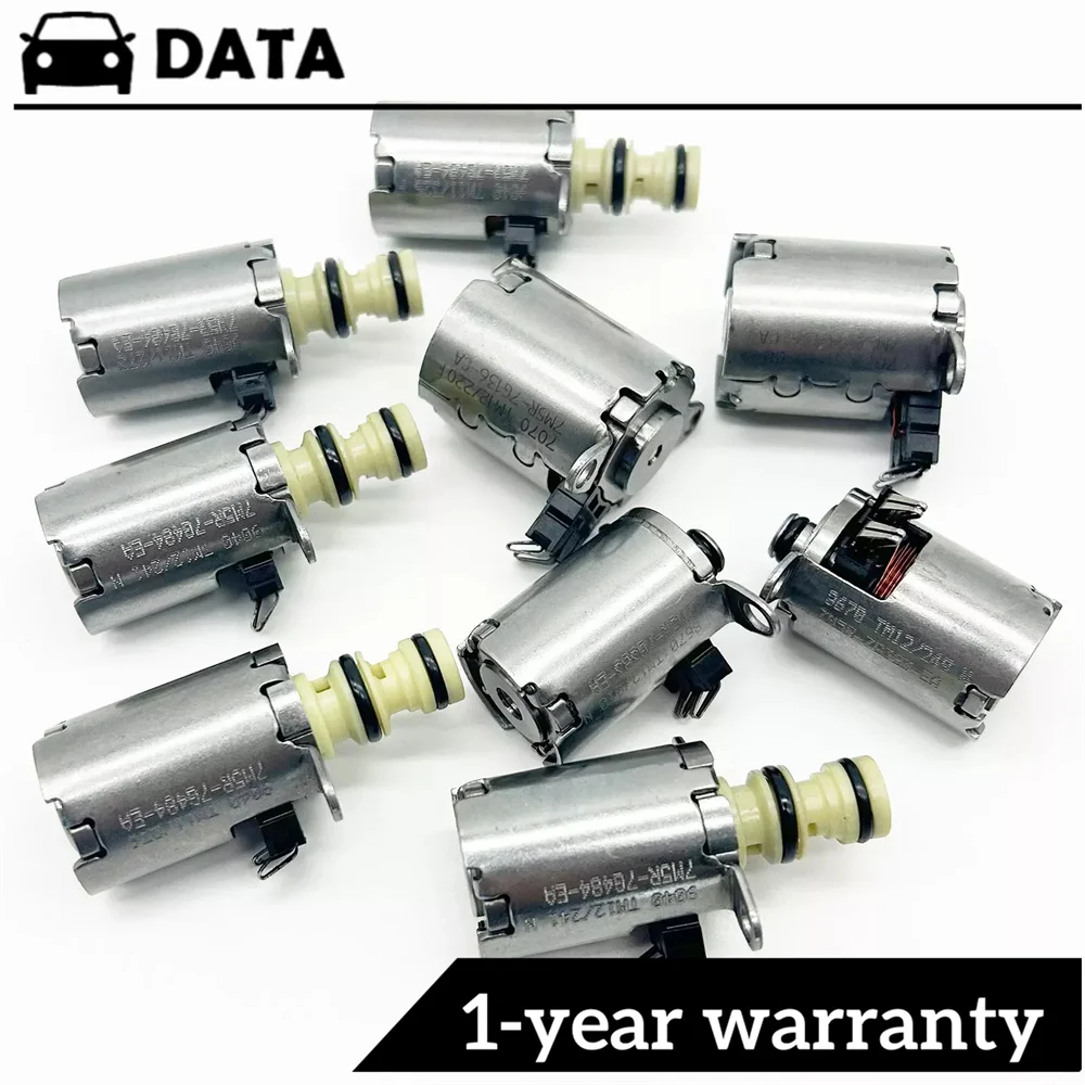 

9PCS 6-Speed 6DCT450 MPS6 9PCS Transmission Solenoid Kit Gearbox Solenoids Suit For VOLVO FORD JOURNEY 7M5R AG9R