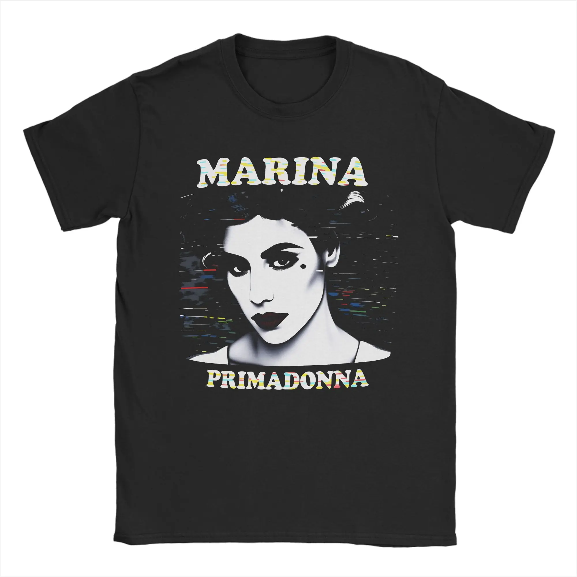 Men's Marina And The Diamonds Primadonna T Shirt  Pure Cotton Clothes Vintage Short Sleeve O Neck Tee Shirt New Arrival T-Shirts