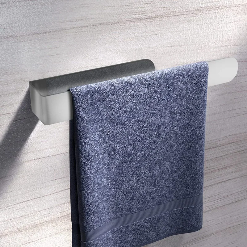 Hand Towel Holder,Hand Towel Bar,Self Adhesive Bathroom Towel Bar Stick On Wall,SUS 304 Stainless Steel Brushed