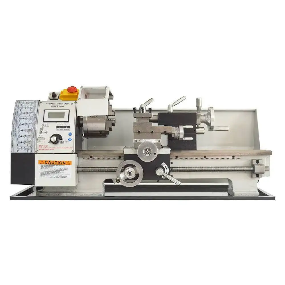210 Mini For Hobby Turre Cnc Lathe Hine With Power Turret High Speed Cost-Effective
