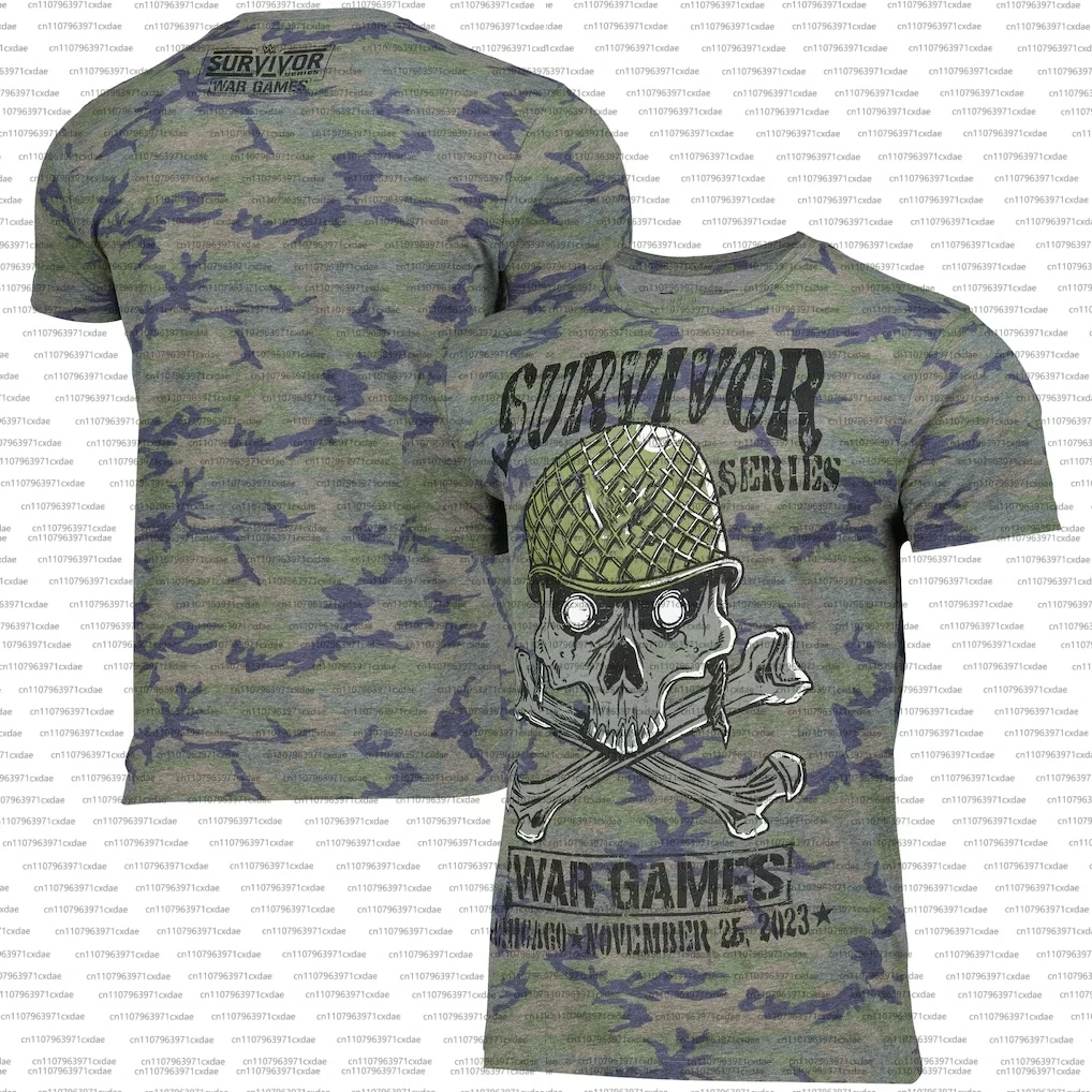 Fight WAR GAME SURVIVOR SERIES Fans Sommer Atmungsaktive Sportwear Männer Frauen Casual Rundhals T-shirt Mann Fightwear Tops T-STÜCK