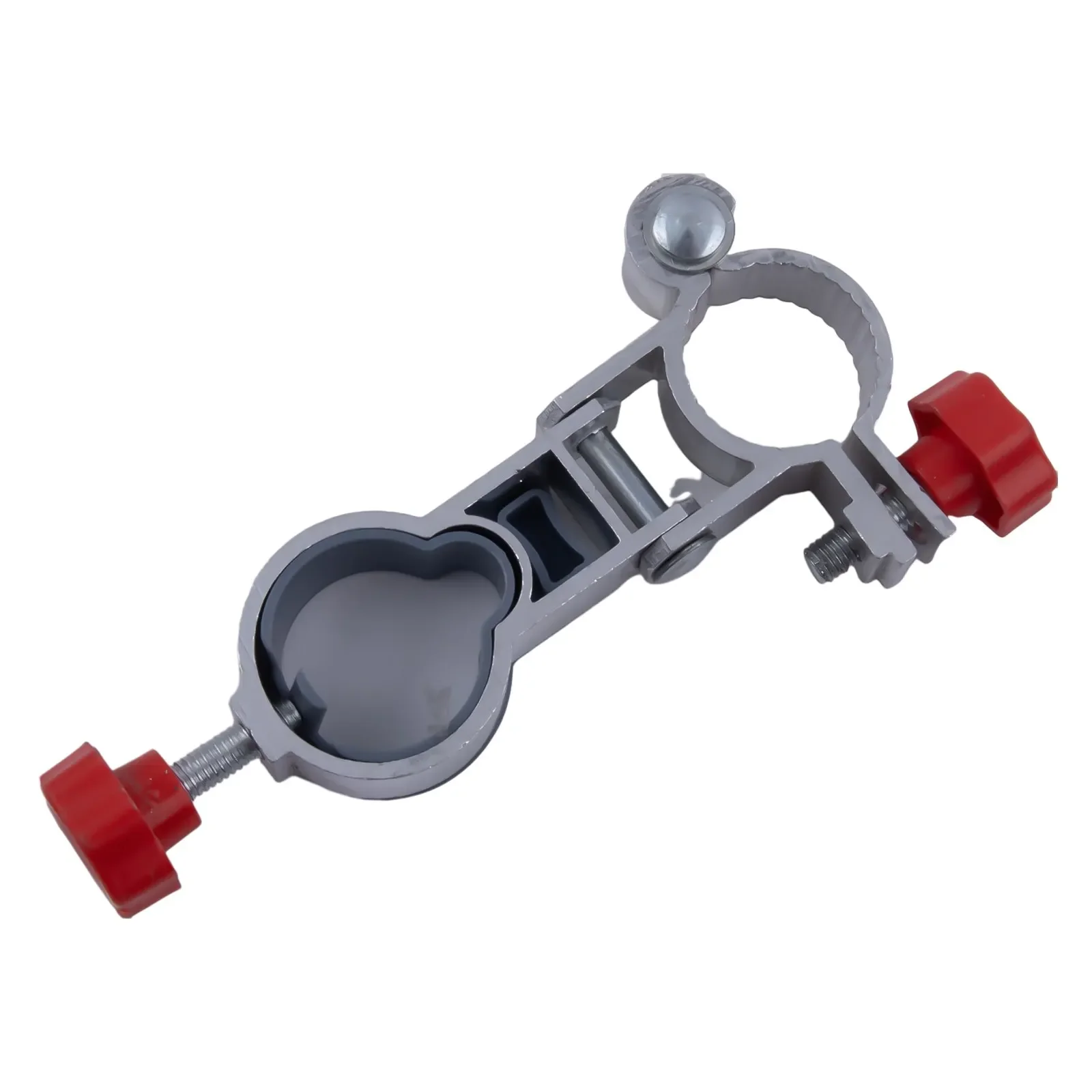 Aluminum Clip On Mount For Umbrella 2 Pcs For Garden Chair Parasol Support On Outdoor Patio Balcony Deck Applications