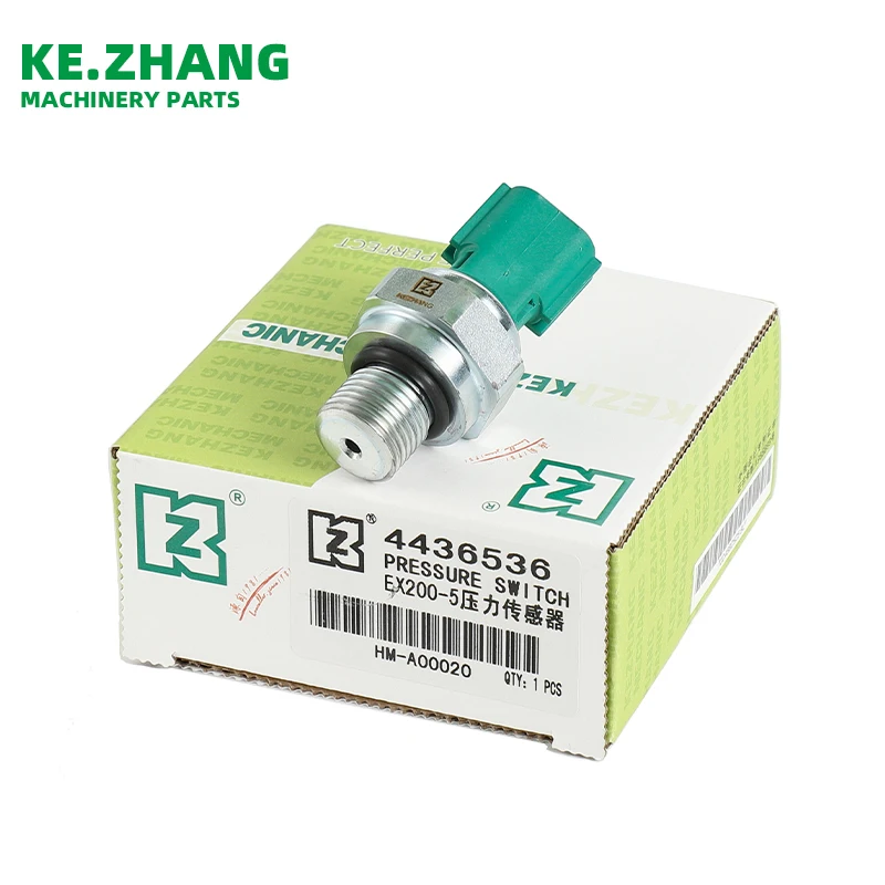 Kezhang mechanical excavator pressure sensor switch 4436536 EX200-5 4436535 zx200 Used for construction machinery spare parts