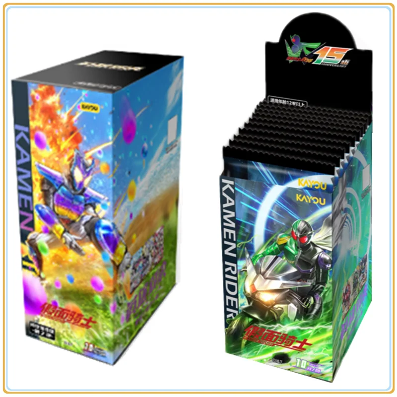

KAYOU натуральная карта Kamen Rider Hero Duel Double Knight 15-летие издание аниме игровая коллекционная карта игрушка в подарок