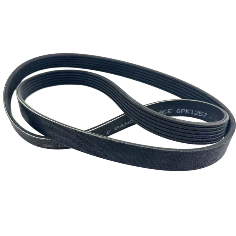 252122B020 Drive Belt for Hyundai Accent Veloster 1.6L 2012-2019 Kia Soul Rio 1.6L 2012-2019 OEM 25212-2B020