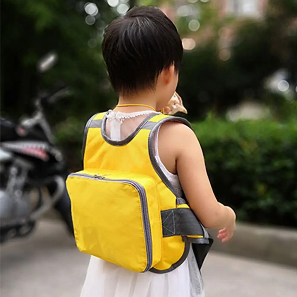 Adjustable Strap Motorcycle Safety Belt Reflective Strip Storage Bag Motorcycle Seat Vest Strap Non-slip Oxford Cloth