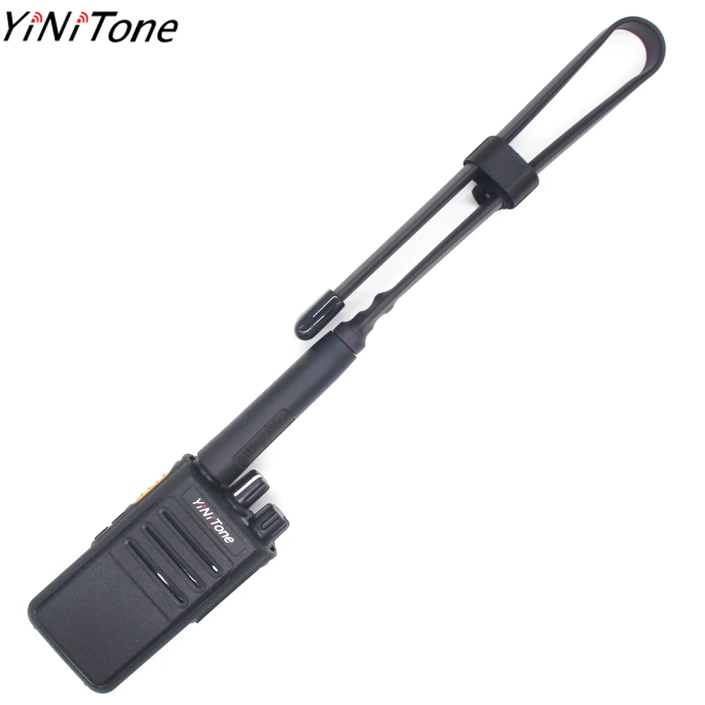 

72cm CS Tactical Antenna Foldable SMA Male Dual Band VHF/UHF For YAESU ICOM TYT walkie talkie