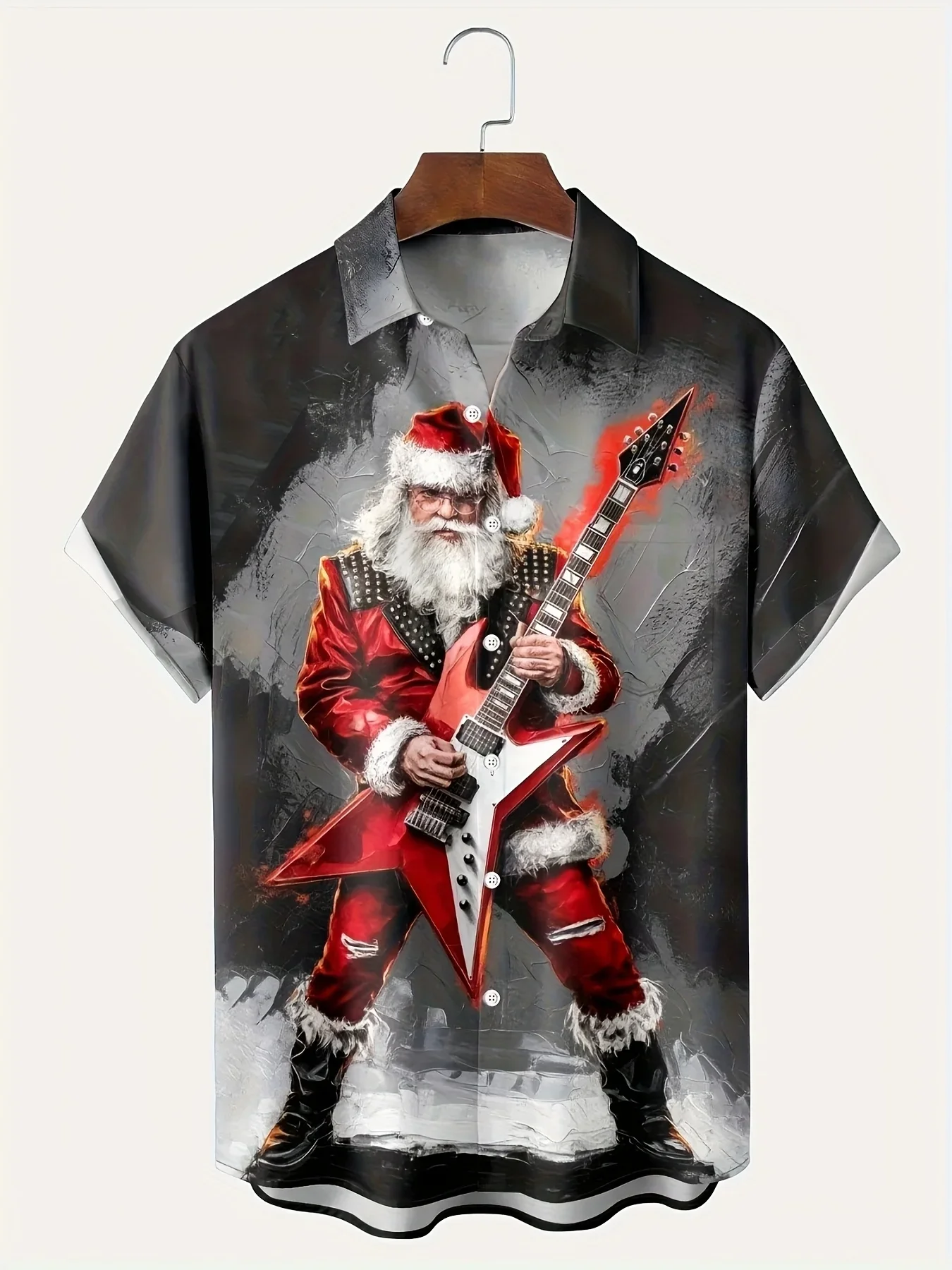 Men's Urban Style Hawaiian Shirt Summer Man Short Sleeve Cool Beach Print Relaxed Fit Breathable Stylish Party Tops