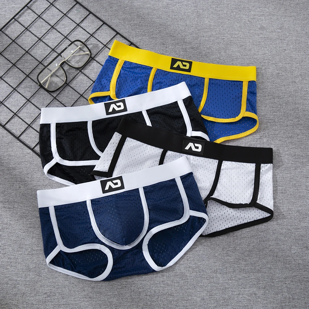 Addicted Men Underwear Male Underpants Bikini Pant Low Rise Brand Designer Men Boxer Underwear Comfortable Breathable Briefs