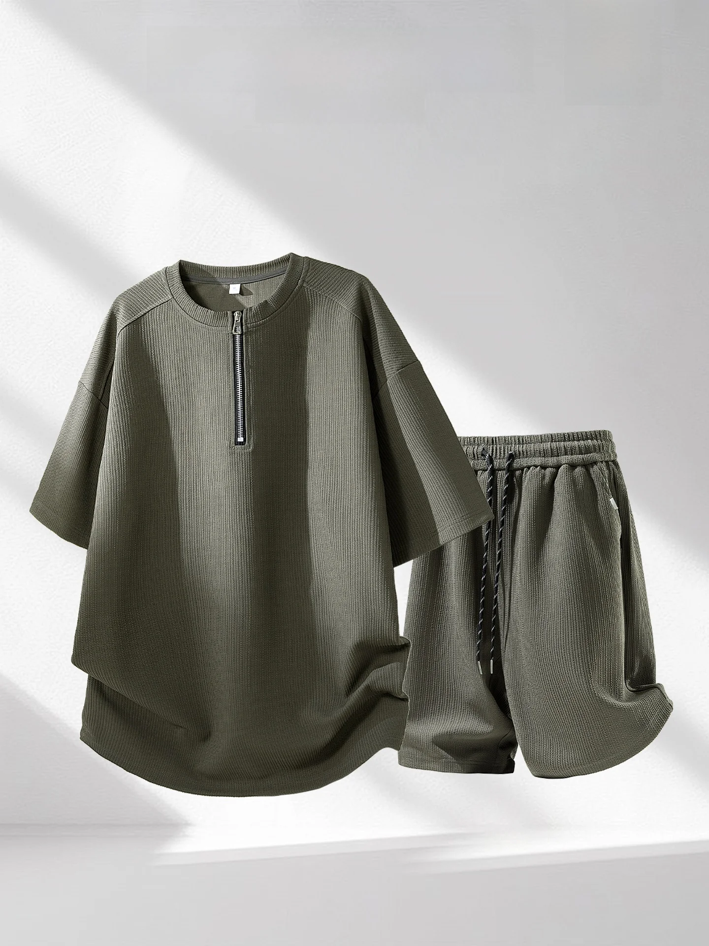 wassup-glory-ensemble-de-sport-decontracte-americain-pour-homme-style-decontracte-avec-short-a-demi-zip-et-manches-courtes-en-fibre-de-polyester-pour-l'ete-pour-jeunes