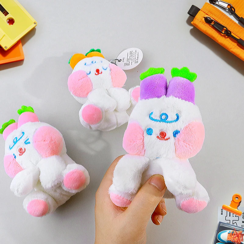 Kawaii Rabbit Plush Doll Fragrance Cute Cartoon Bunny Stuffed Doll Plush Toys Keychain Backpack Pendant For Children Gifts