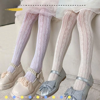 Girl Mesh Pantyhose, Fashion Nylon Girls Stocking,  Elasticity Girl Gift Children's Tights Children