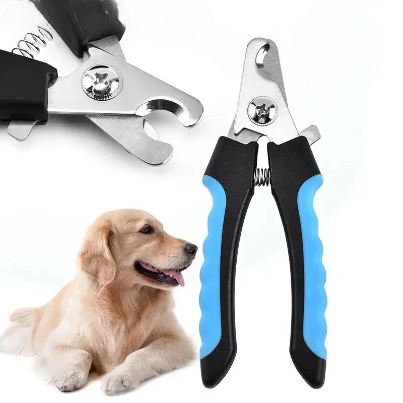 

Professional Pet Nail Clipper with Safety Guard Stainless Steel Scissors Cat Dog for Claw Care Grooming Supplies Size Fits