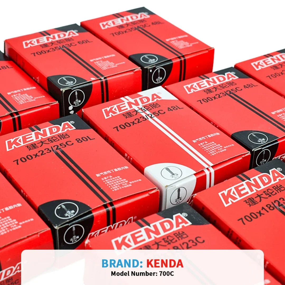 1PC KENDA Bicycle Tire Inner Tube 700C 18-23C 23-25C 28-32C 35-43C 45C Camera Schrader Presta Valve Inner Tube Road Bike