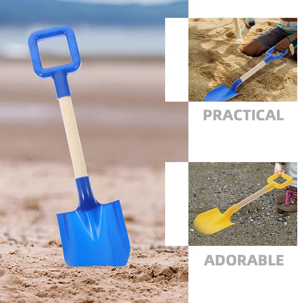 2 Pcs Kids Toys Children\'s Beach For Sand Shovels Digging Playing with Small Plastic Spade Funny