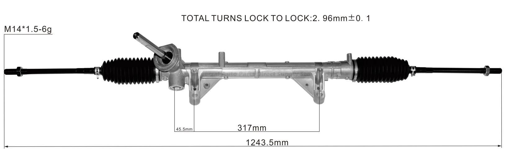 OE 8200124407 for Renault Clio Steering Rack Bearing Assembly High Quality Durable Design