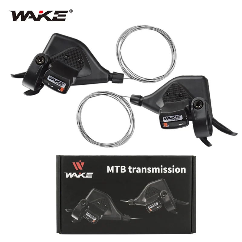 Wake Mountain Bike Transmission Lever Brake front 21 22 24 27 30 Speed back Bicycle Accessories for Cycling Shift Derailleur