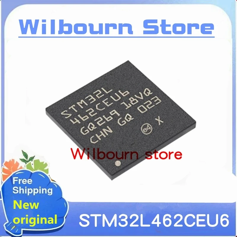 1PCS~10PCS/LOT STM32L462CEU6 STM32L462CEUB UFQFN48 New original stock