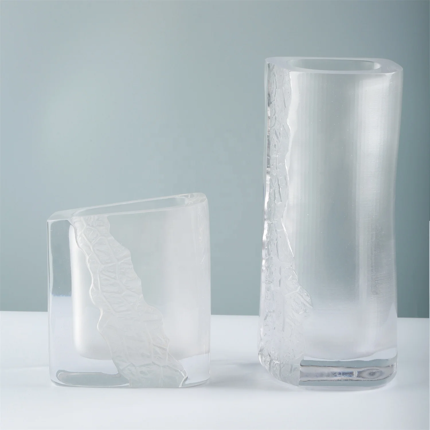 %W# Wholesale High Quality clear Glass Flower Vase Wedding Centerpiece Vase