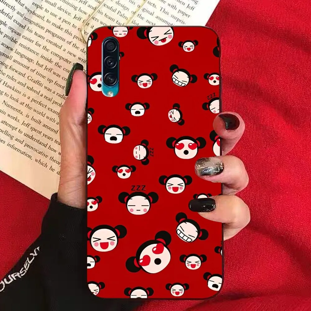 P-Pucca And G-garu Phone Case For Samsung A 10 11 12 13 20 21 22 30 31 32 40 51 52 53 70 71 72 73 91 13 shell