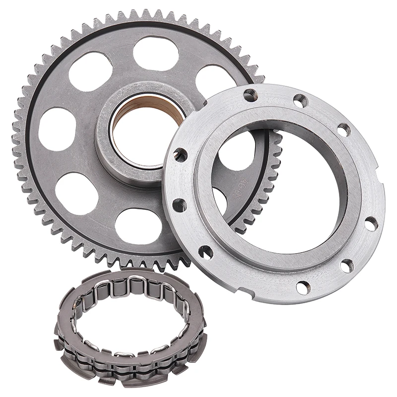 Motorcycle One Way Starter Clutch Gear Assy Bearing Flange For Aprilia RSV1000 Mille Mille-R 1998-2003 SL1000 Falco Tuono