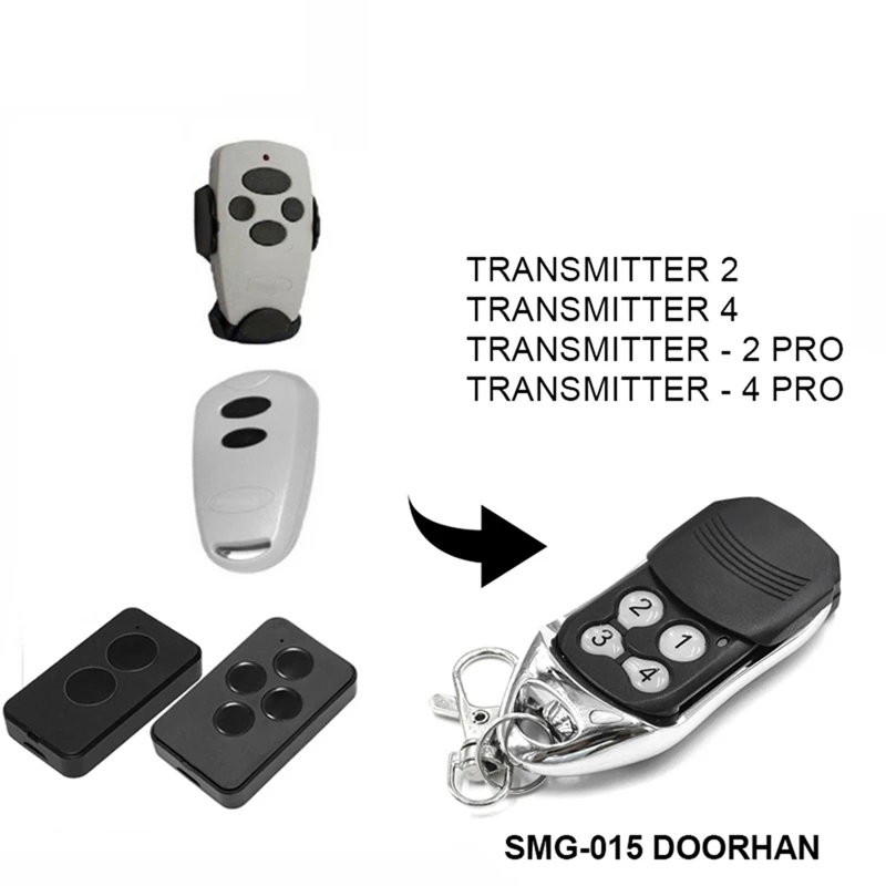 Remote Controller 433Mhz Dynamic Code Compatible With DOORHAN  For DOORHAN TRANSMITTER 2 4 PRO PREMIUM Door Barrier