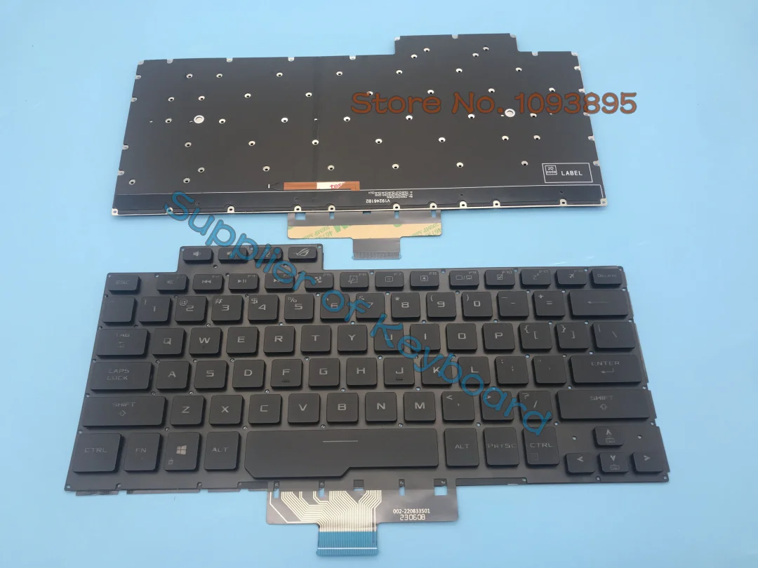 ใหม่สำหรับ ASUS Zephyrus GA401 GA401IV GA401I GA401M GA401QC GA401QE แป้นพิมพ์ GA401QM GA401IHR ภาษาอังกฤษ backlit