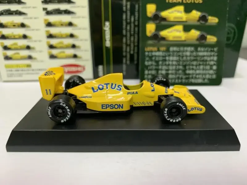 1:64 كيوشو لوتس 101 # 11 # 12 مجموعة من زخارف نموذج السيارة المصنوعة من السبائك المصبوبة #2