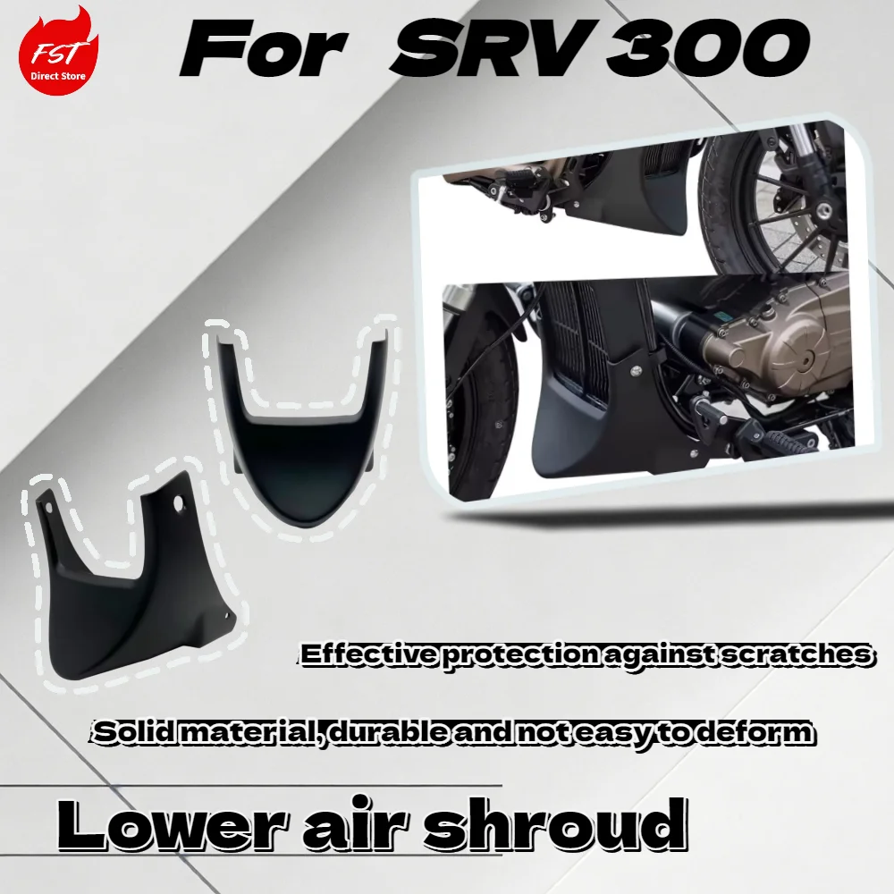 

For SRV 300 Motorcycle Full Set Lower Fairing Engine Guard Radiator Cover Decorative Fairing Accessories Direct Instal