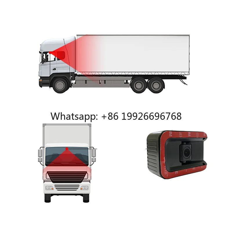 

1080P Universal Car Front Camera with Night View Reverse Backup Monitor for Trucks & Buses