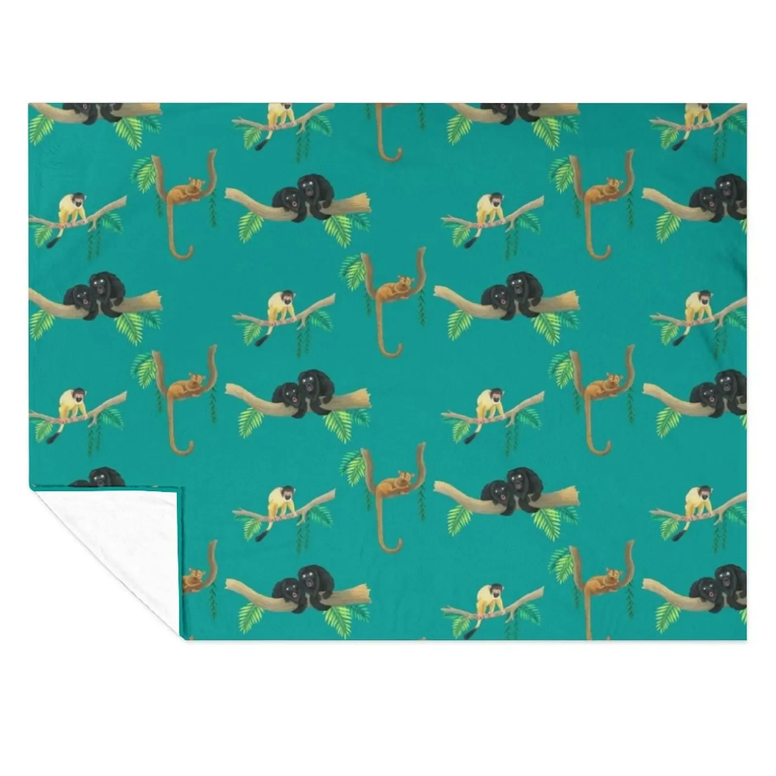 

funny monkeys Throw Blanket Blankets For Sofas Kid'S Travel Softest Blankets