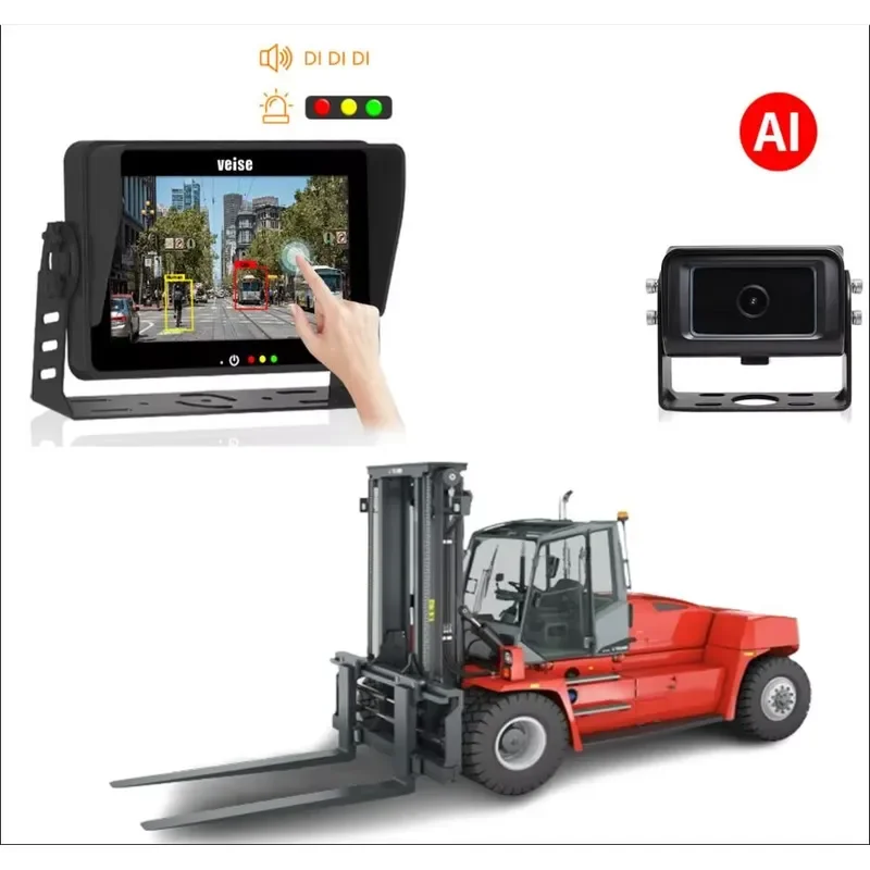Blind Spot Detection System Truck Backup Camera System Detect People Vehicle Nearby Ai Alarm Collision