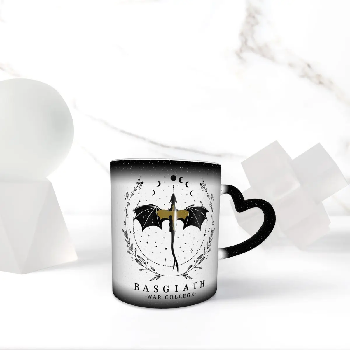 

Кружка Basgiath War College, забавные керамические кофейные чашки, чайные кружки, чашка для молока, посуда для напитков, подарок для женщины и мужчины