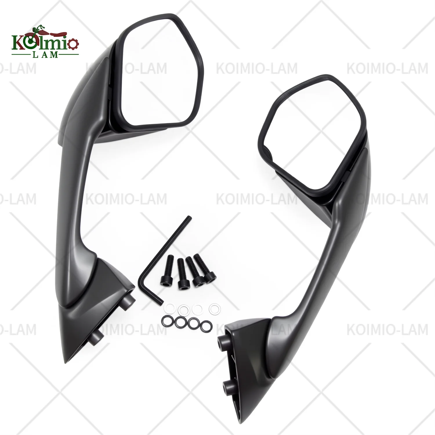 يصلح لسوزوكي GSX1300R هايابوسا 2021 - 2025 3GEN GSXR1300 مرآة الرؤية الخلفية مرآة جانبية #5