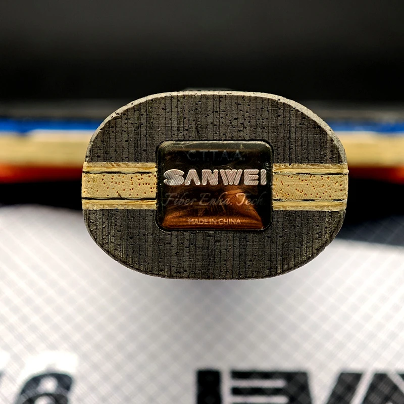 

Sanwei Ultra Inner Table Tennis Rackets 5wood 2 Carbon Fiber Offensive Table Tennis Blade Pro-level Arc & Fast Attack Ping Pong