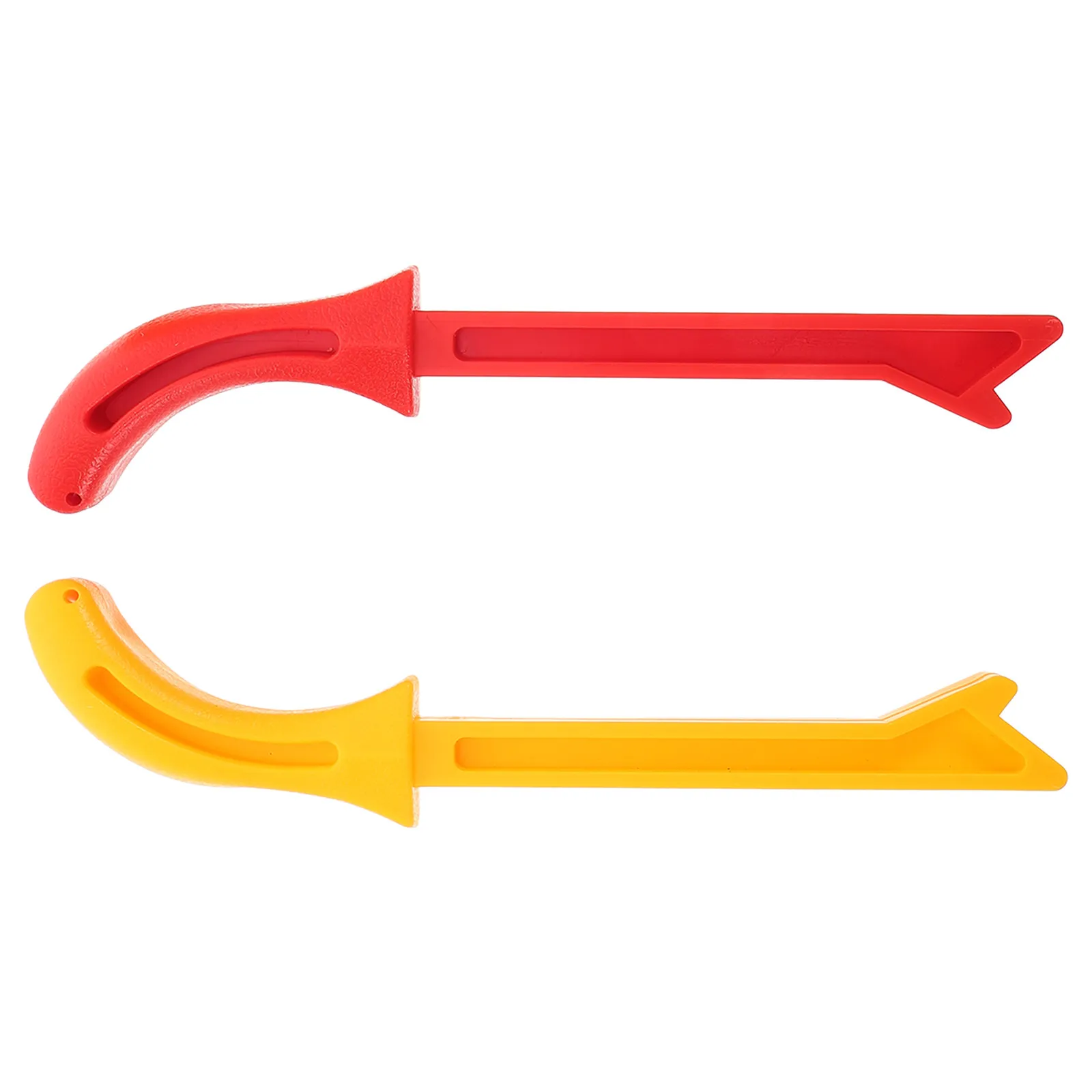 2Pcs Safety Woodworking Push Stick Red Yellow Hand Guard Table Woodworking Router Shaper Jointer Push Tool Set