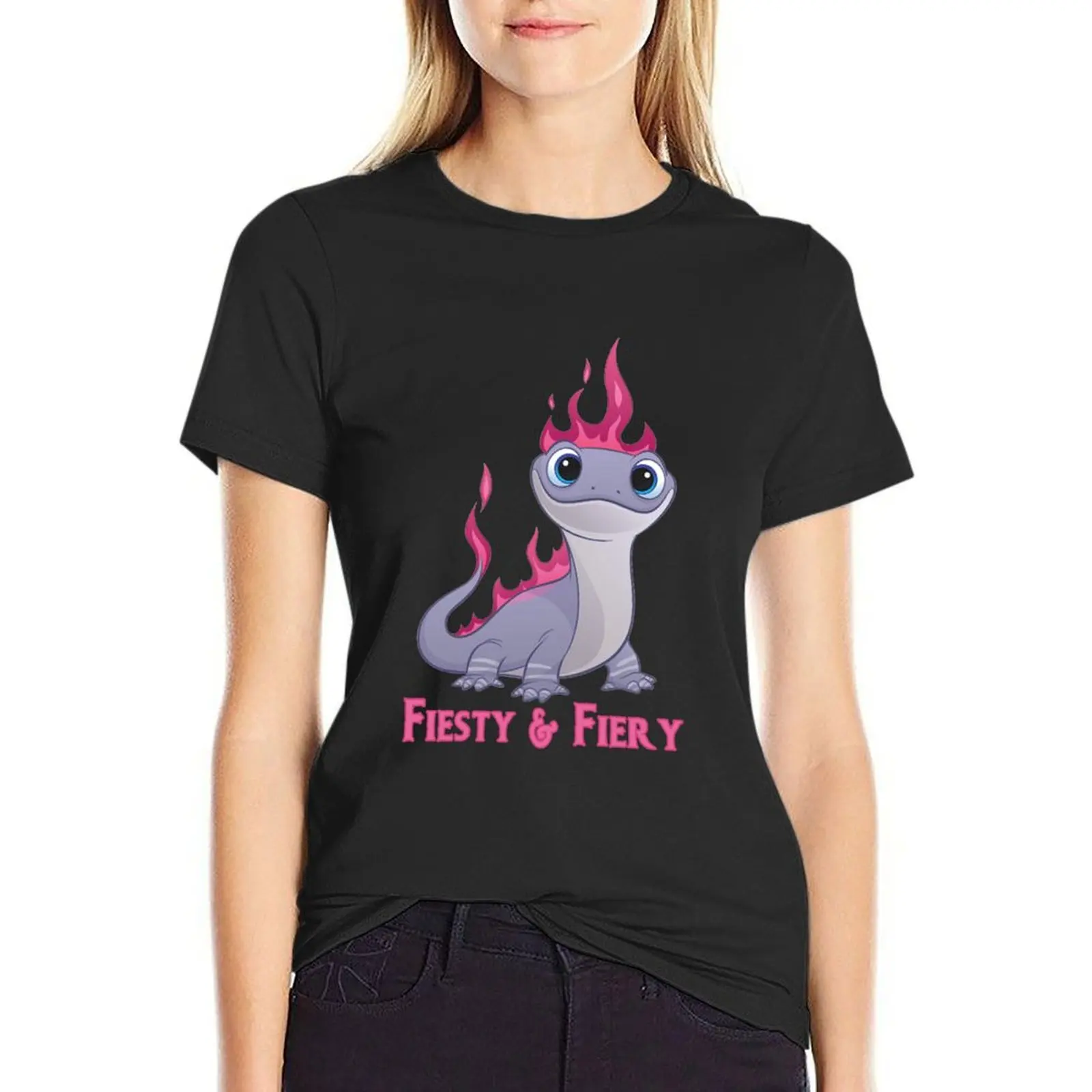 Bruni Fiesty & Fiery T-Shirt Blouse cute clothes Top Women