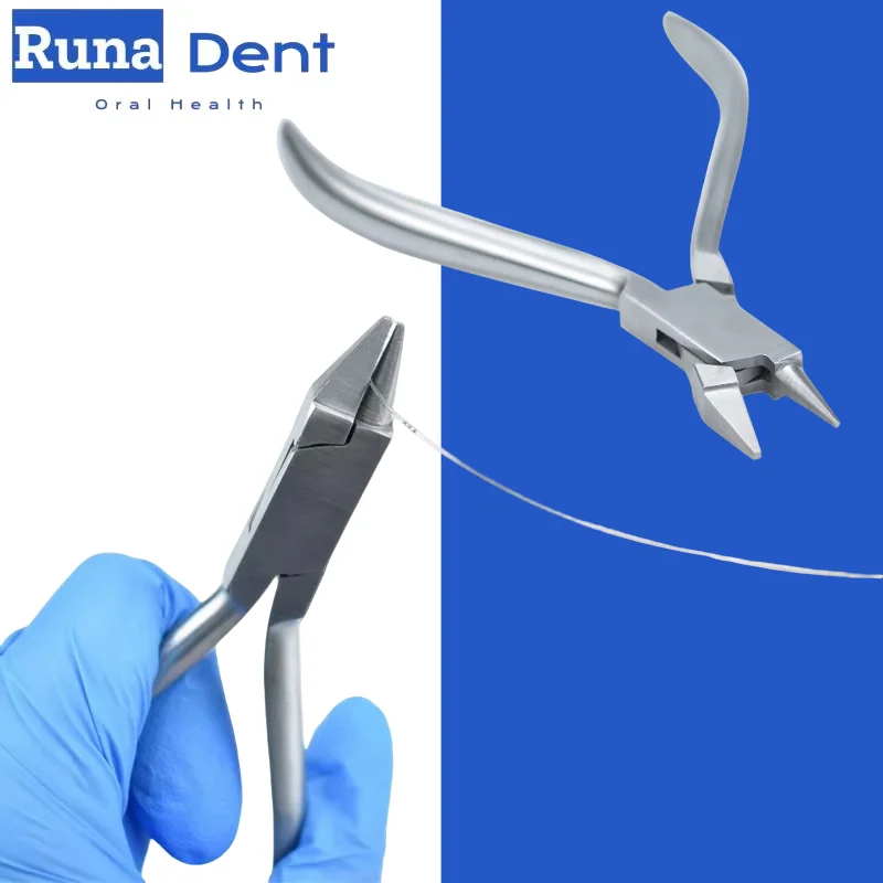 Dental Ortho Wire Bending Pliers Loop Forming Tool Braces Orthodontist Dental Forceps