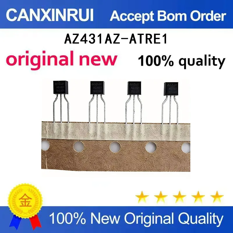 

(5-100 Pieces) Brand new original AZ431AZ-TRE1 AZ431 TO-92 spot chip IC