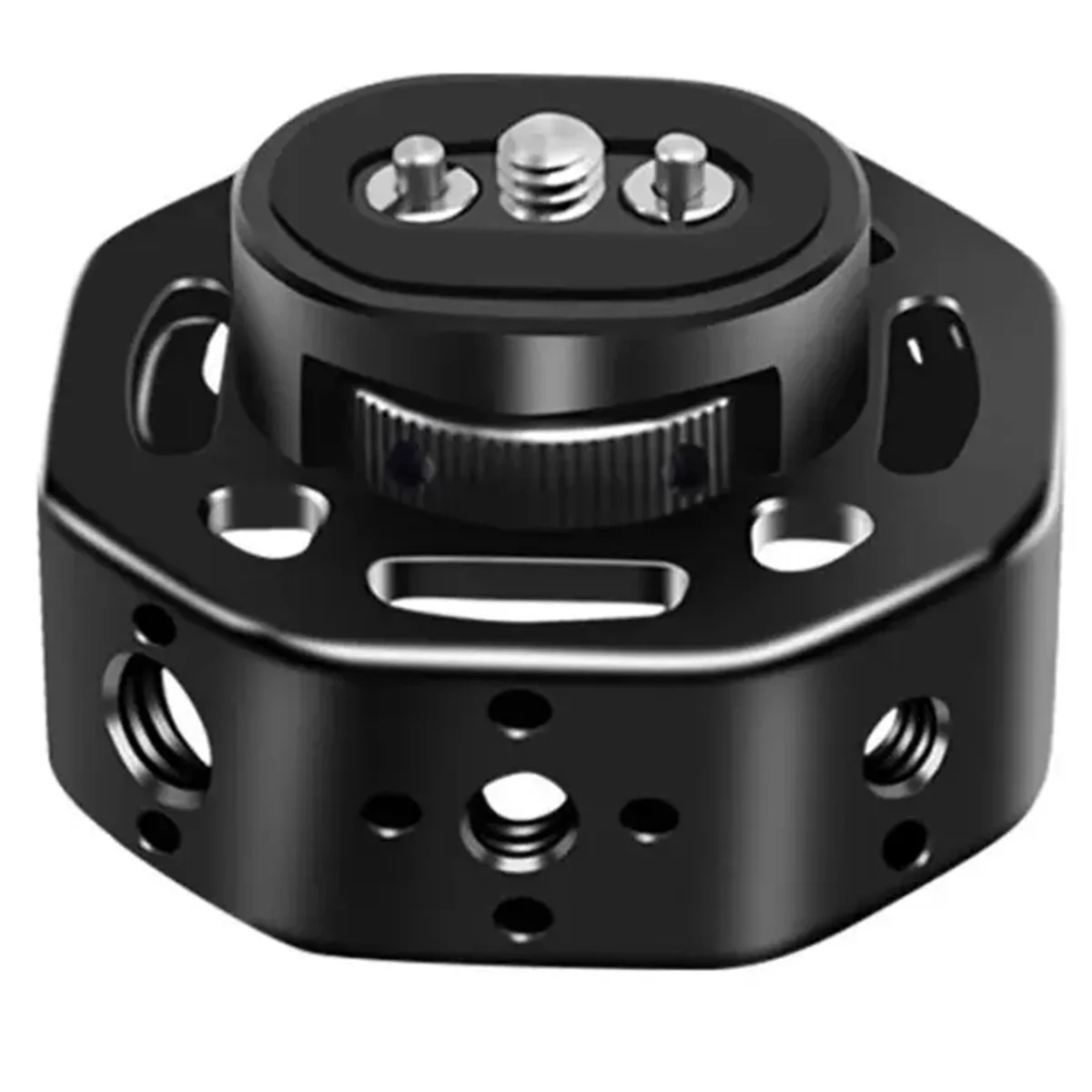 2025 + Side Handle for DSLR Camera Cage Video Rig with 1/4 3/8 Threads Position Pins Universal Quick Release Handgrip