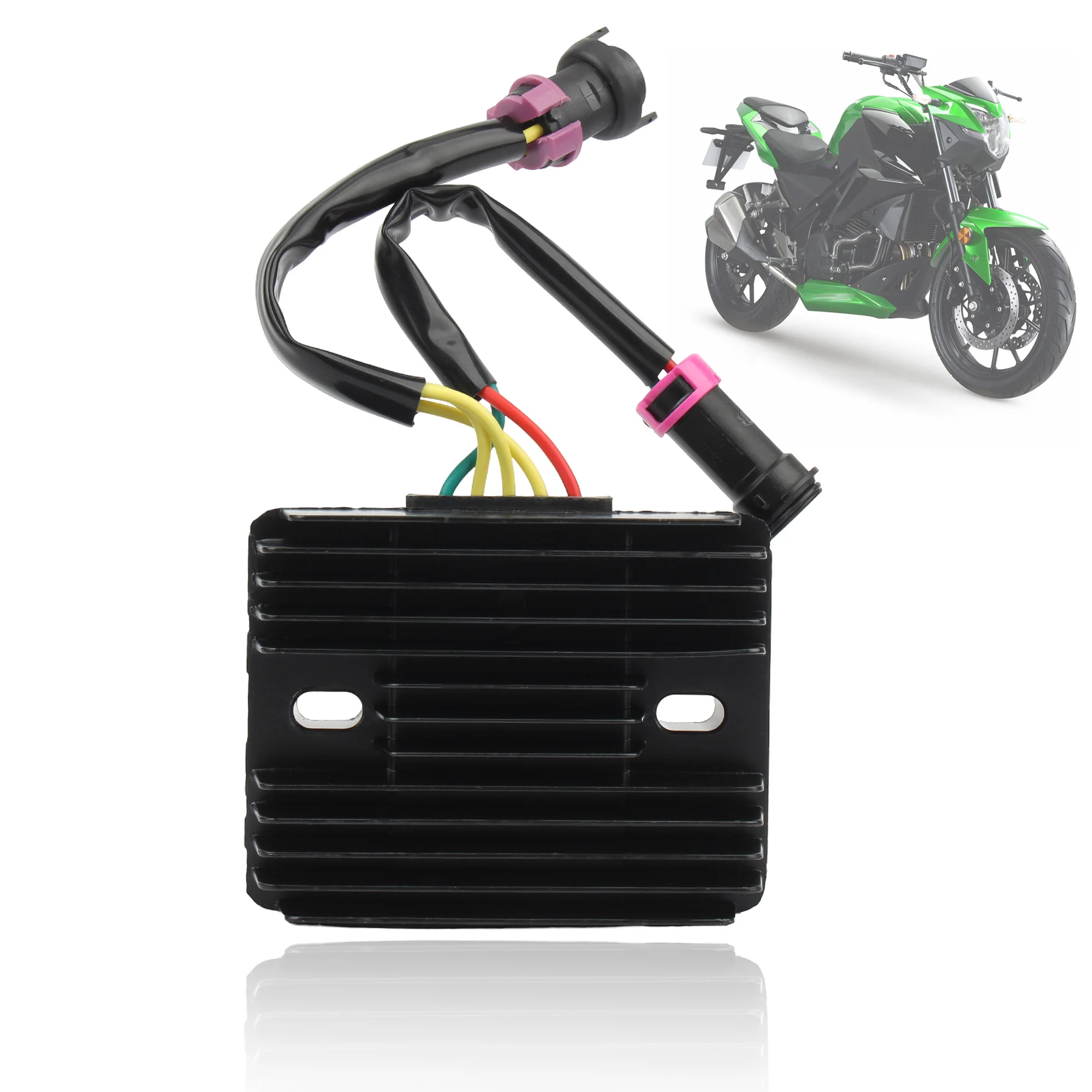 

5 wires Motocycle Voltage Regulator Rectifier for Honda NTV 600 650 Revere 31600-MS9-003 31600-MS9-003 Motor accessories