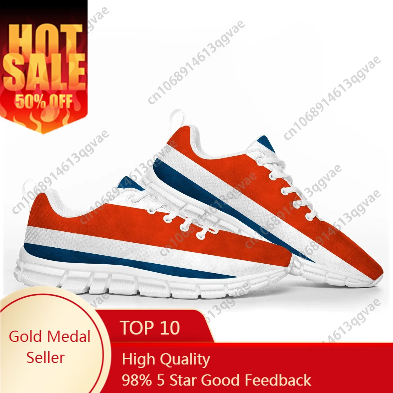 

Costa Rican Flag Sports Shoes Mens Womens Teenager Sneakers Costa Rica Casual Custom Couple Shoes