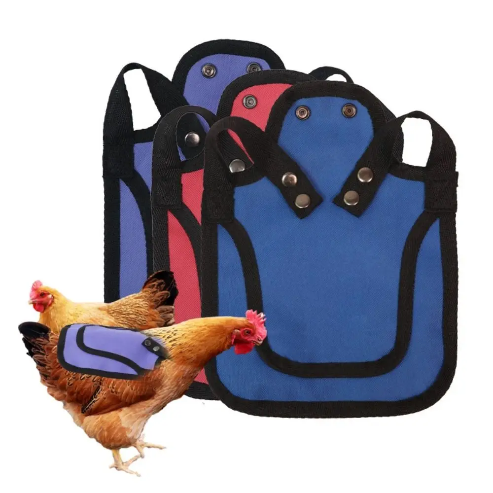 

Keep Warm Adjustable Strap Chicken Saddles Protection Wings Fixed Hen Apron Durable Back Cover Hen Dress Garden