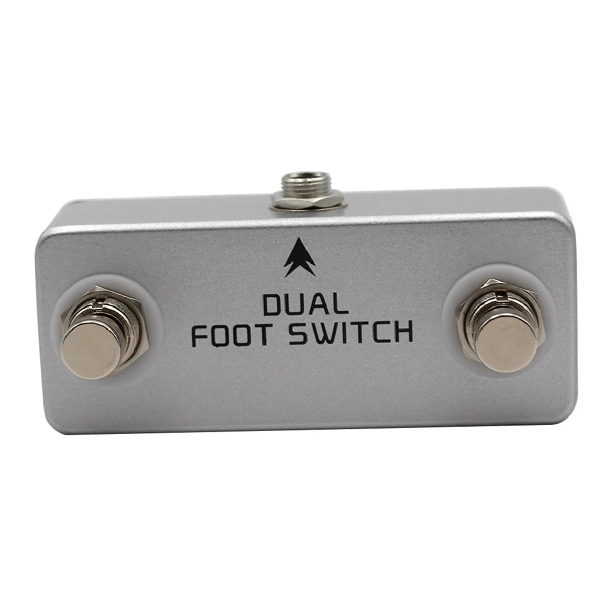 Dual Foot Switch Guitar Pedal Dual Footswitch Guitar Effect Pedal Lockable Audio Channel Selector Switch Guitar Accessorie-ABJQ